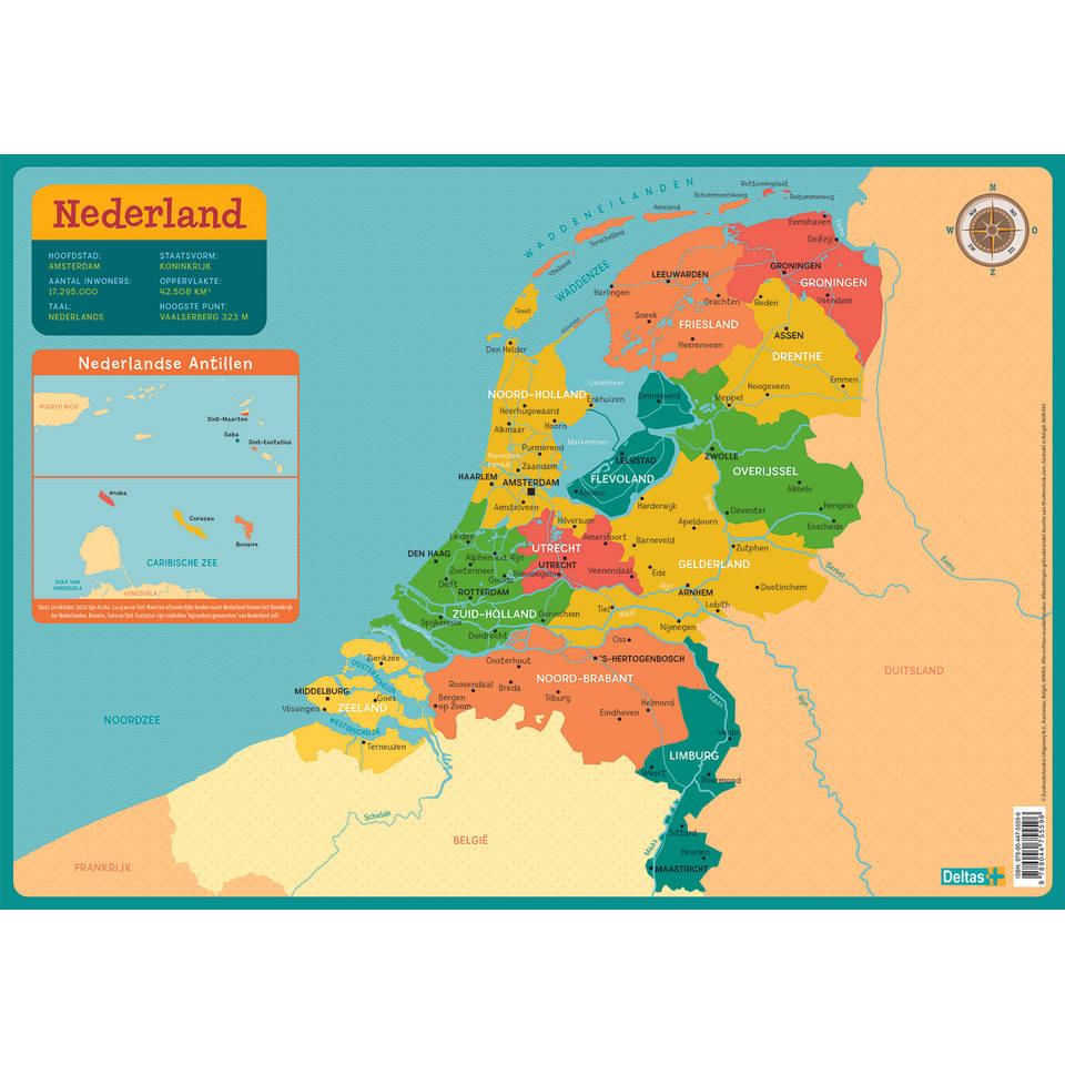 Educatieve onderlegger Nederland