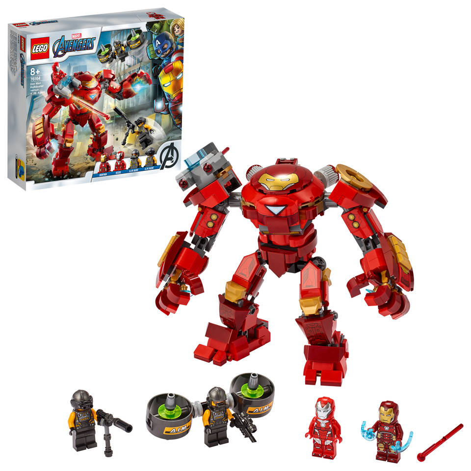 LEGO Marvel Super Heroes Iron Man Hulkbuster versus A.I.M. agent 76164