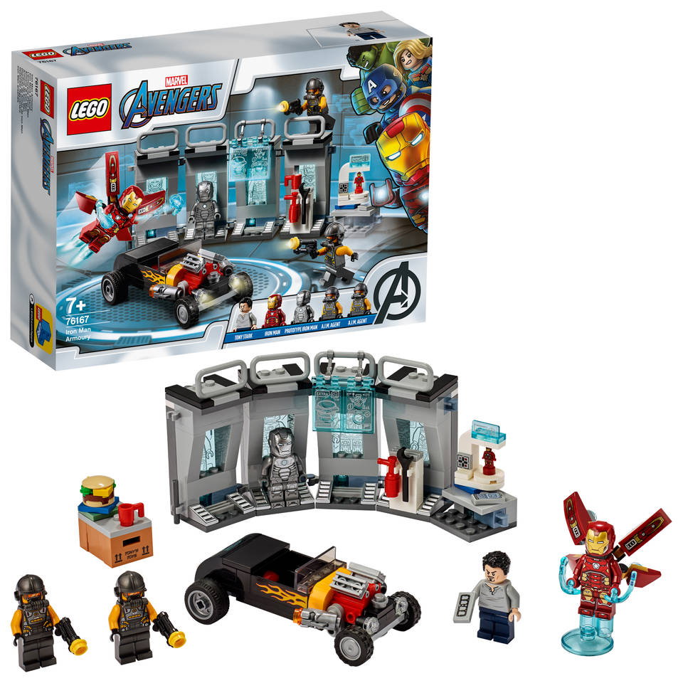 LEGO Marvel Super Heroes Iron Man wapenkamer 76167
