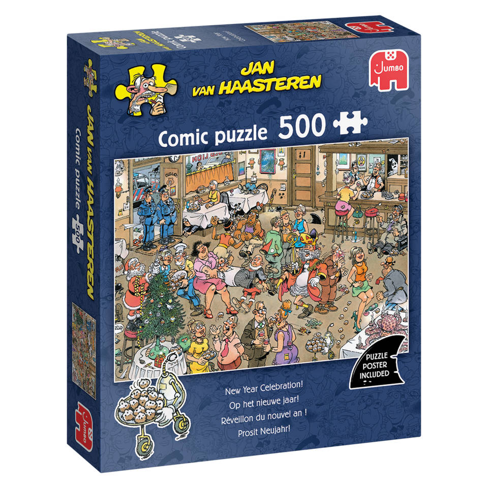 Jumbo Jan van Haasteren Op het nieuwe jaar - 500 stukjes