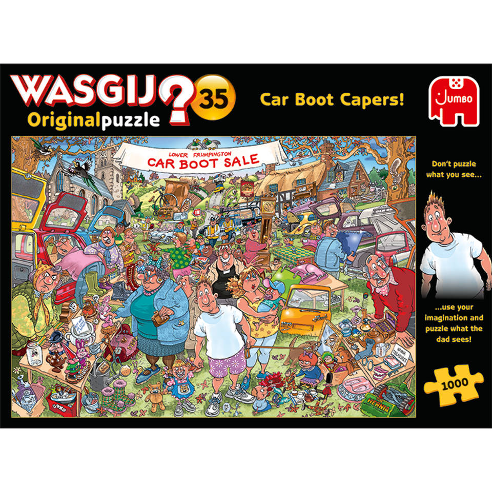 Jumbo Wasgij Original 35 puzzel Vlooienmarkt - 1000 stukjes
