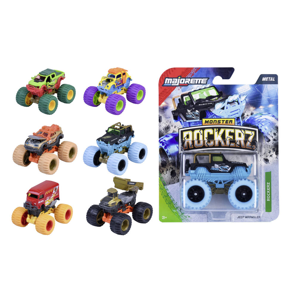 Majorette Big Wheel 4X4 Rockerz monstertruck Main Image