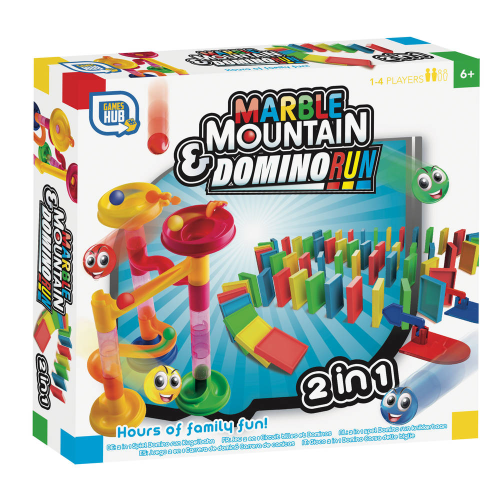 Marble Mountain + Domino Race 2-in-1 spel
