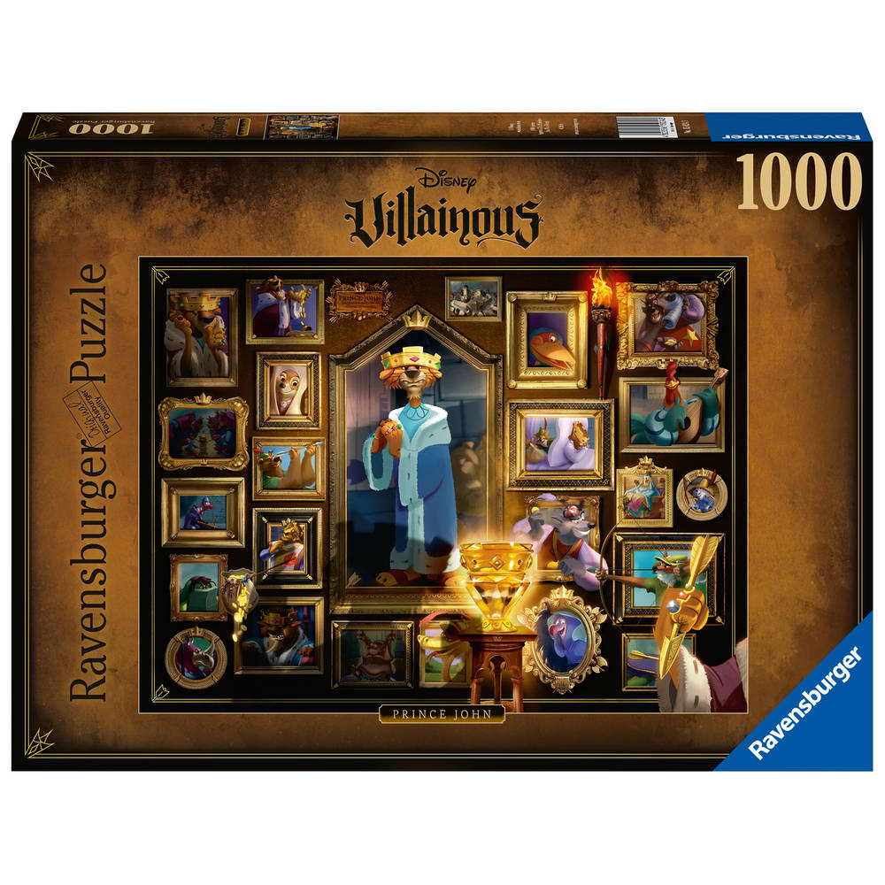 Ravensburger puzzel Villainous King John - 1000 stukjes
