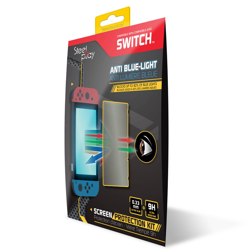 Nintendo Switch Steelplay ​Screen Protection Kit 9H Anti Blue Light