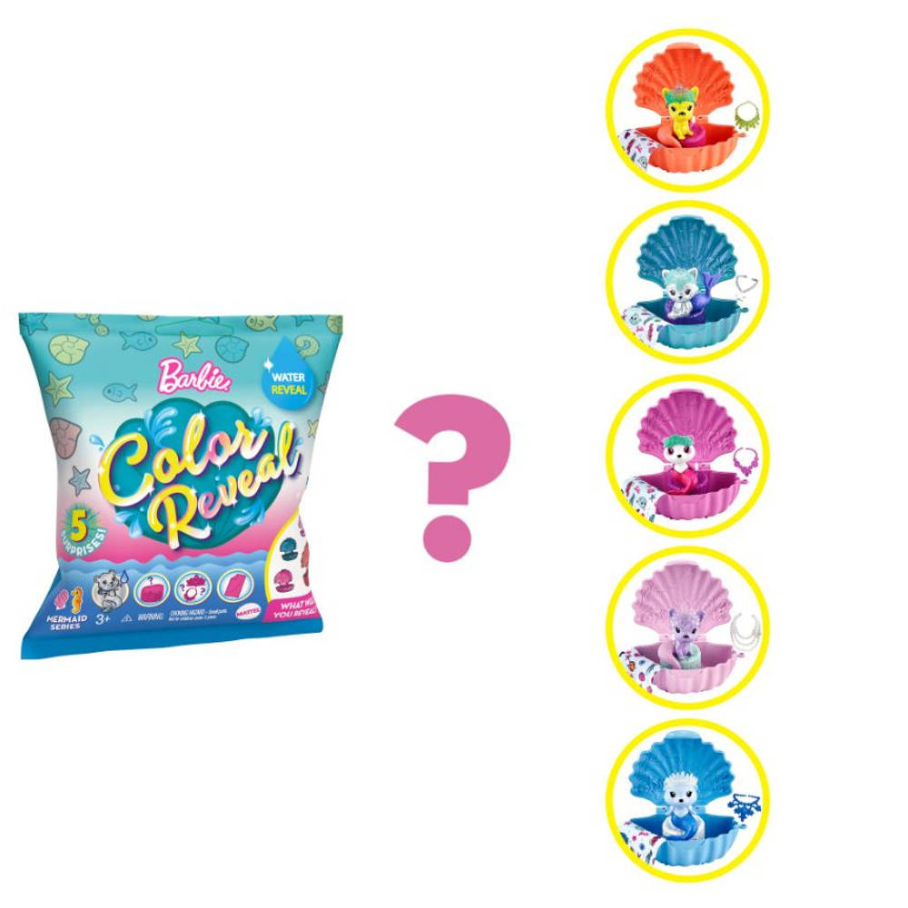 color reveal barbie