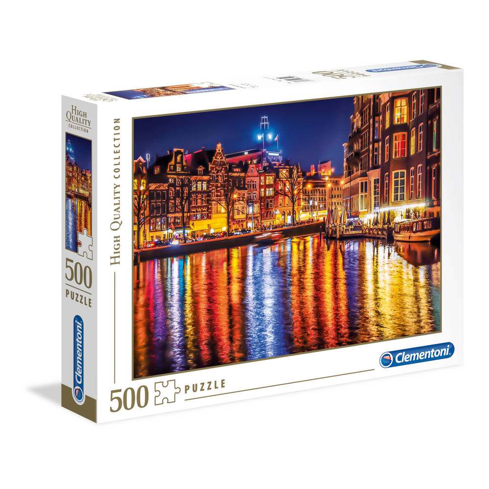 Clementoni puzzel Amsterdam - 500 stukjes
