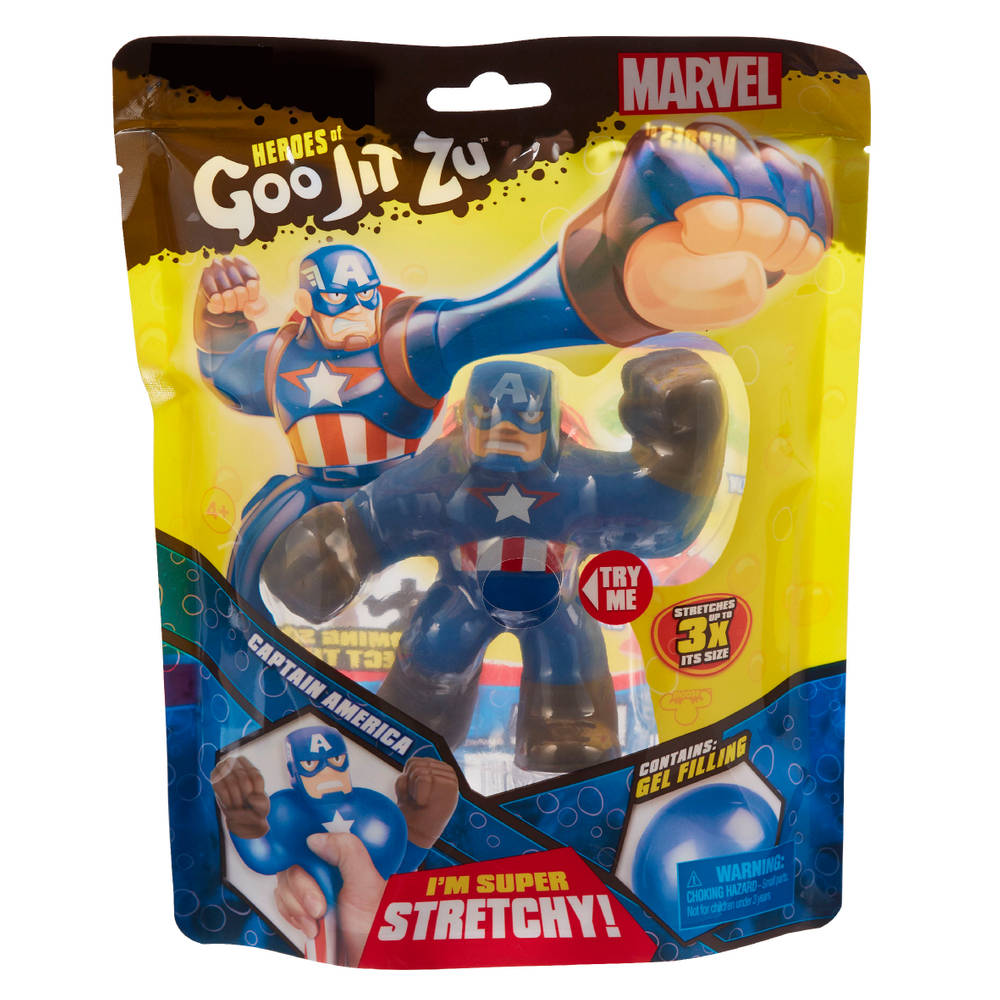Goo Jit Zu Marvel superheld Captain America