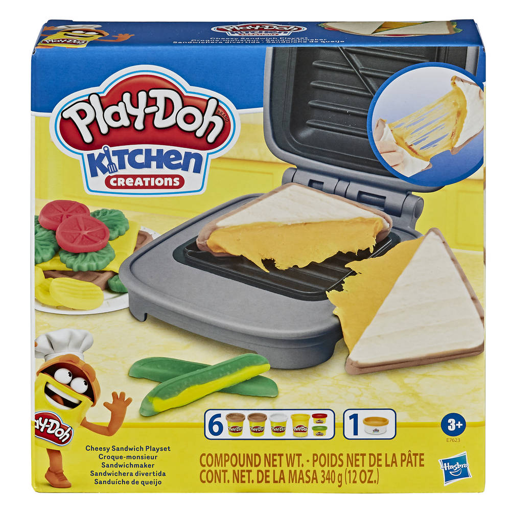 Stationair Overjas verzoek Play-Doh boterham met kaas