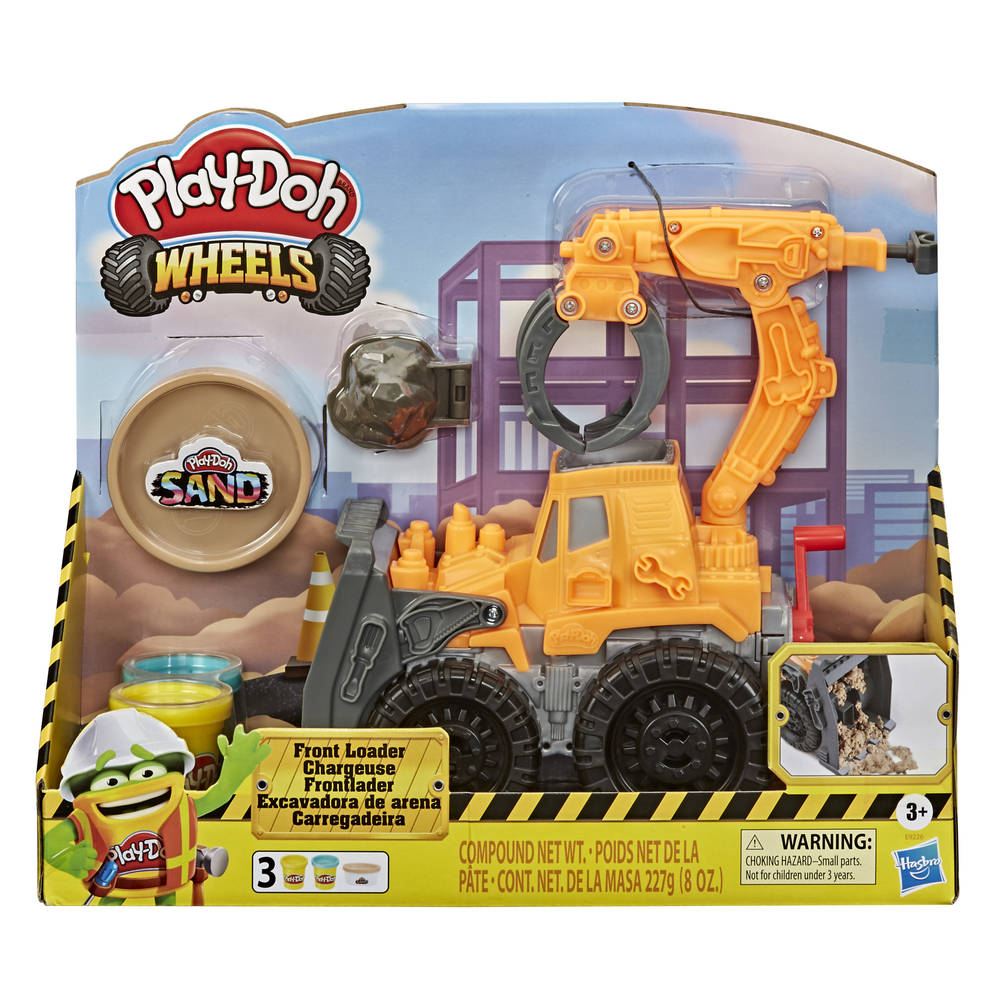 Ansichtkaart Stimulans hervorming Play-Doh frontlader