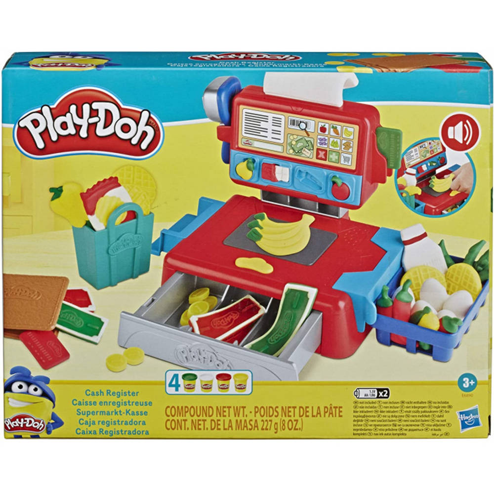 Het hotel mozaïek plakband Play-Doh speelgoedkassa
