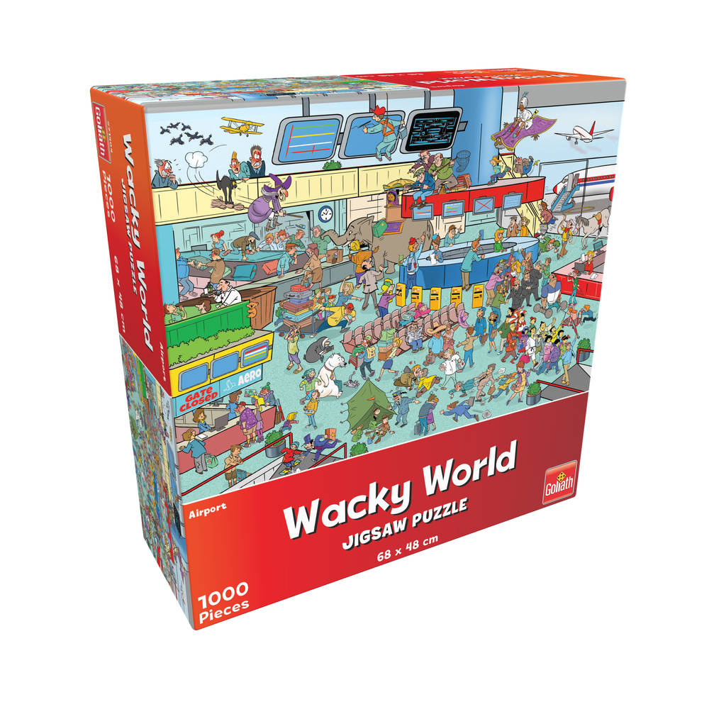 Wacky World puzzel airport