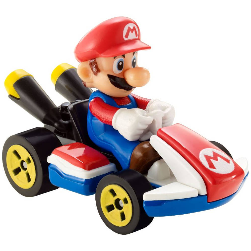 Klagen zout apotheker Hot Wheels Mario Kart voertuig - 1:64