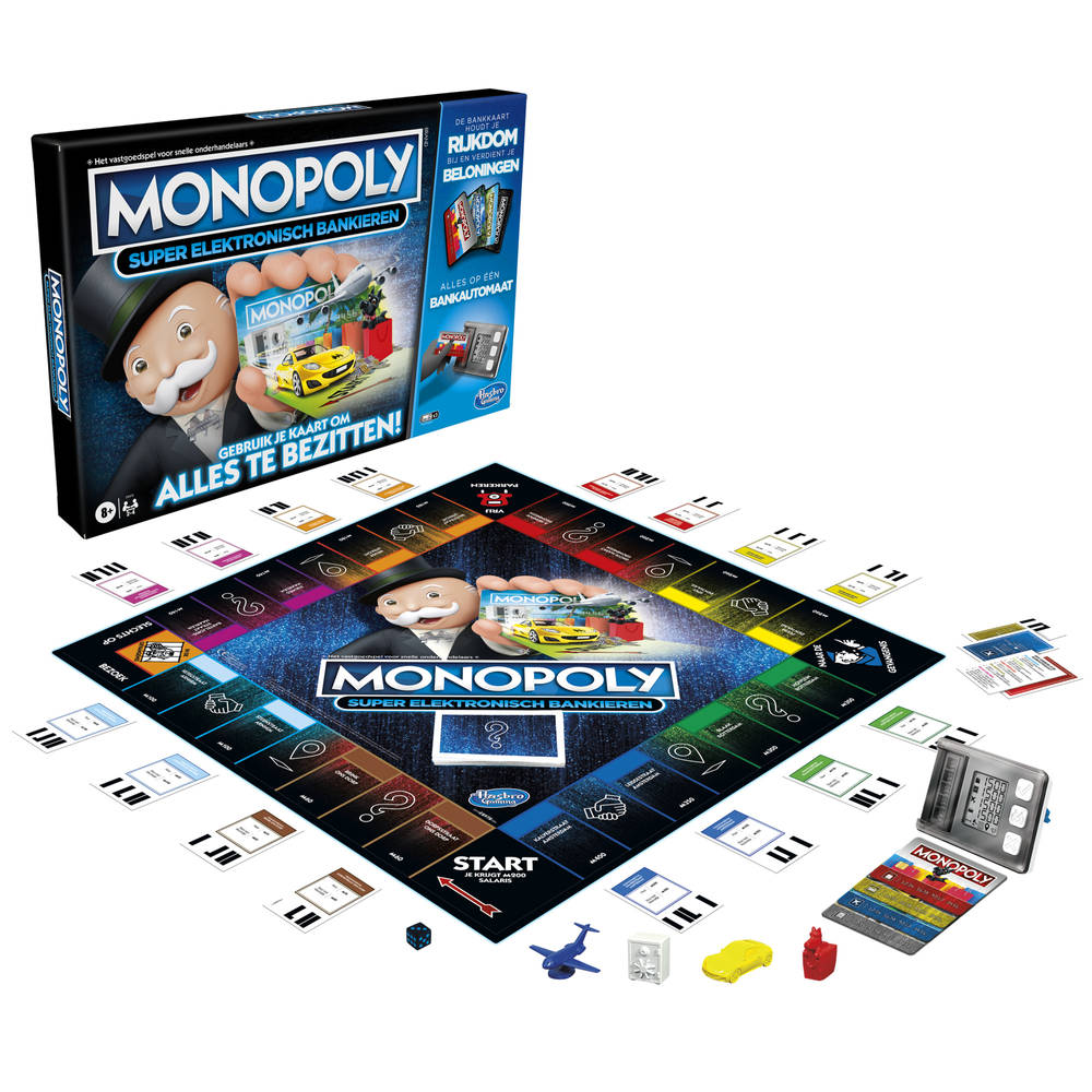 zaterdag jeugd intelligentie Monopoly super elektronisch bankieren