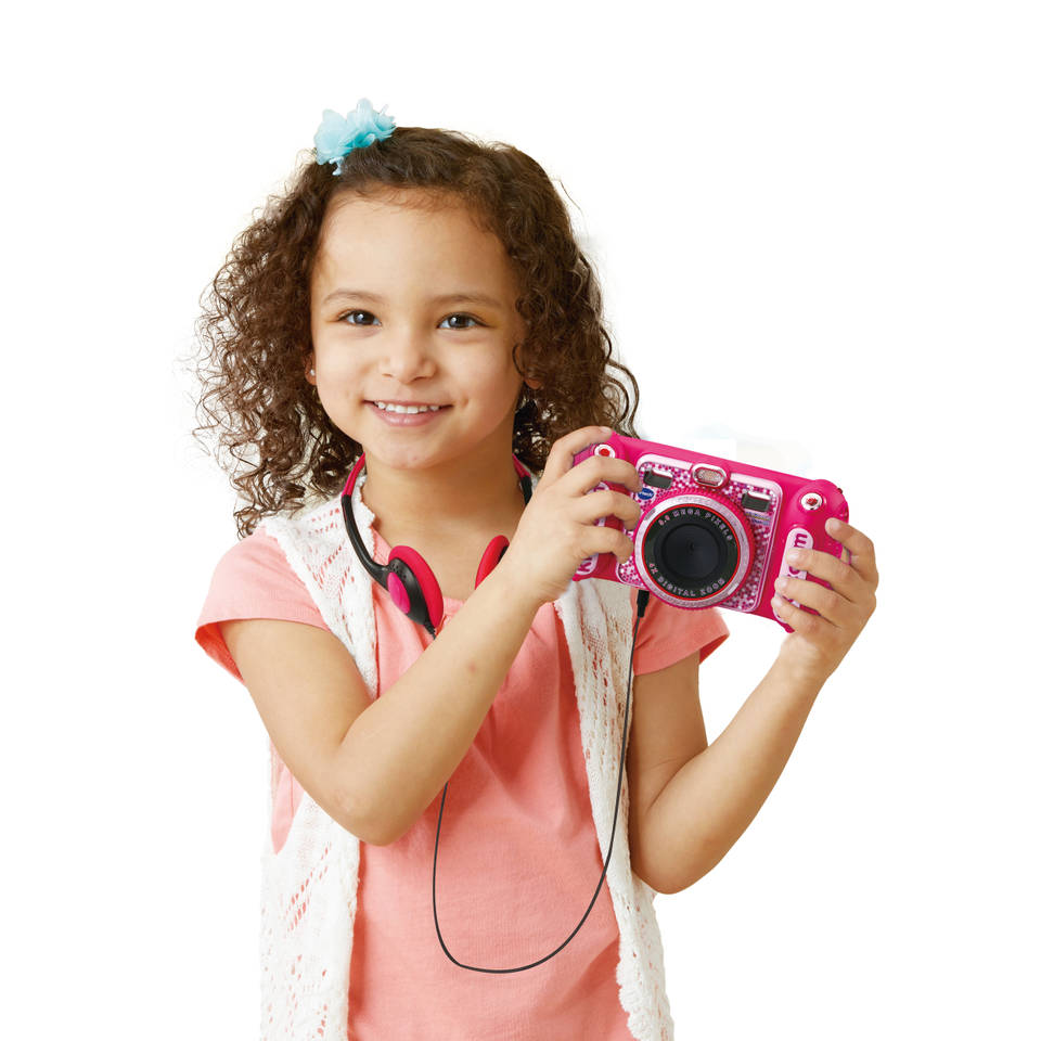 Luxe Geleerde analogie VTech KidiZoom Duo DX camera - roze