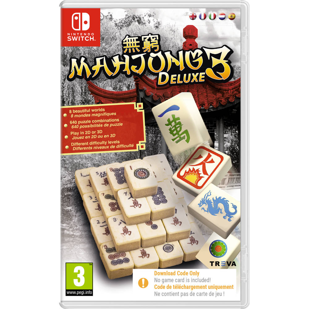 Nintendo Switch Mahjong Deluxe 3 - code in a box