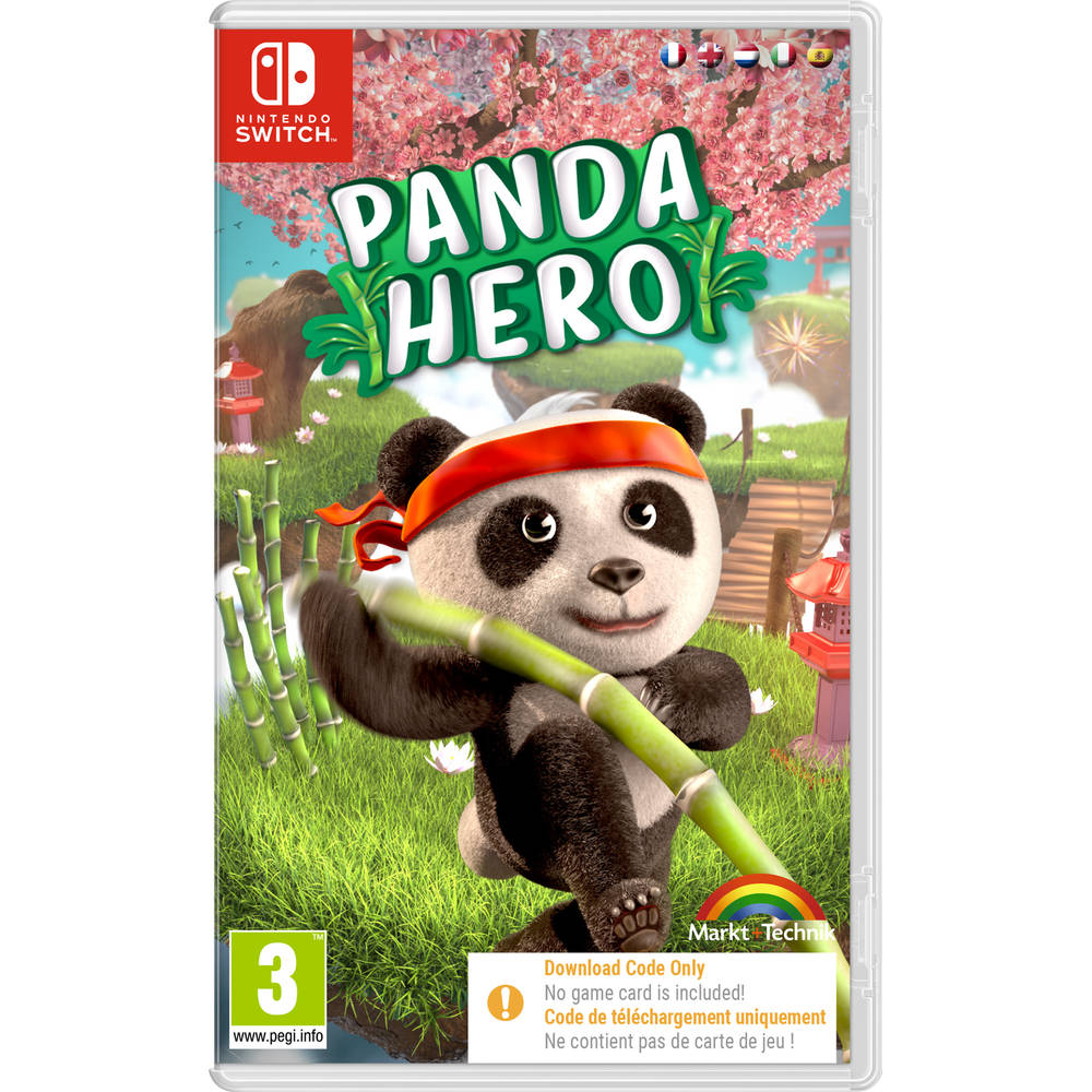 Nintendo Switch Panda Hero - code in a box