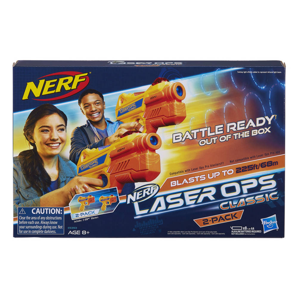 NERF Laser Ops Classic Ion duopack blasters
