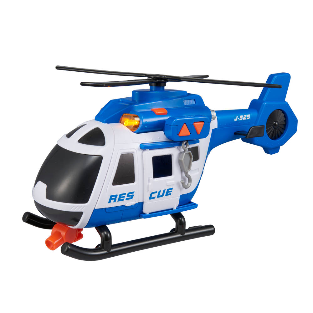 Alternatief voorstel Aas ontmoeten Teamsterz reddingshelikopter met licht en geluid