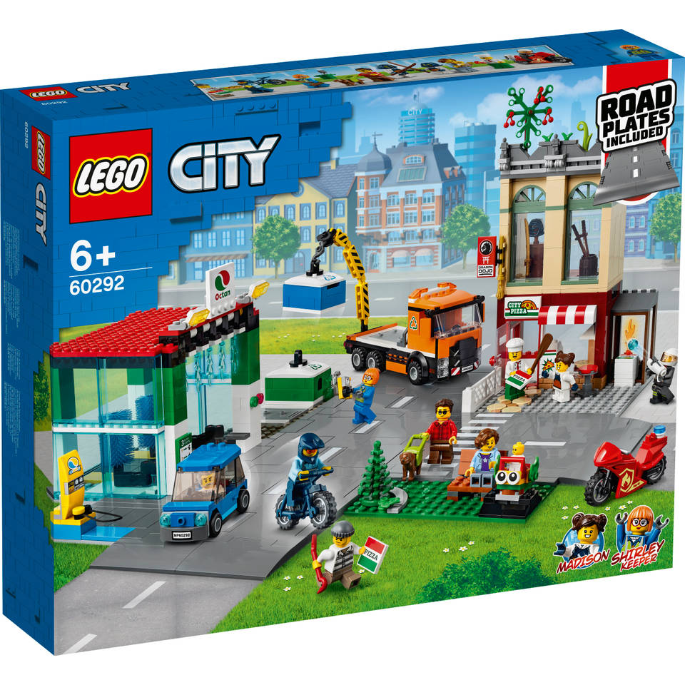 machine protest Draai vast LEGO CITY stadscentrum 60292