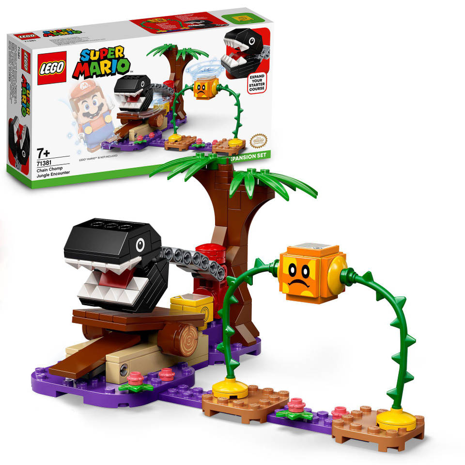 LEGO Super Mario uitbreidingsset Chain Chomp-junglegevecht 71381