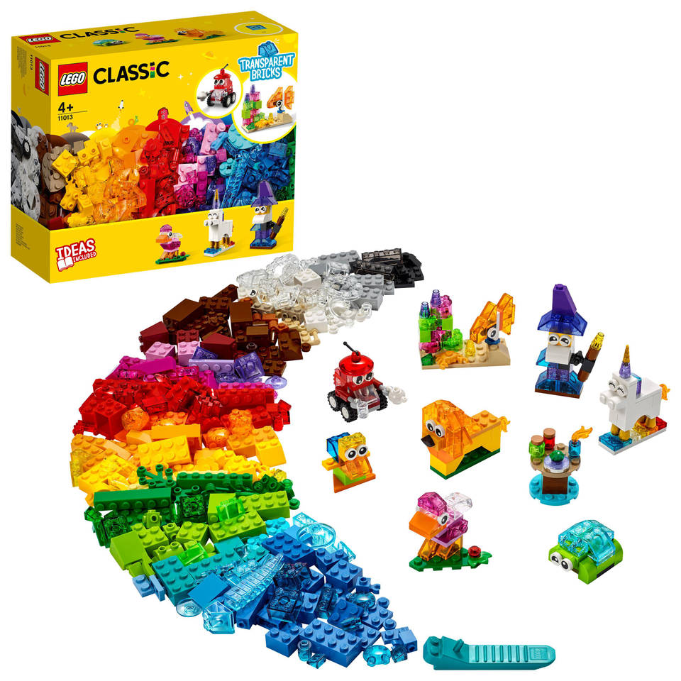 LEGO Classic creatieve transparante stenen 11013