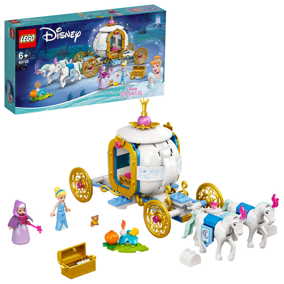 LEGO Disney Princess Assepoesters koninklijke koets 43192