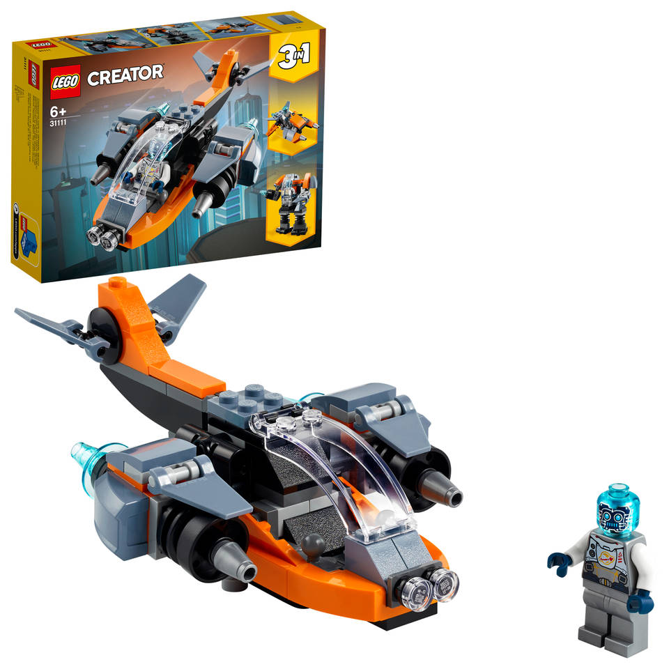 LEGO Creator 3-in-1 Cyberdrone 31111