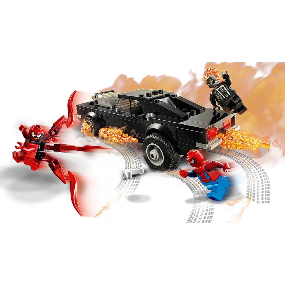 lego spiderman and ghost rider