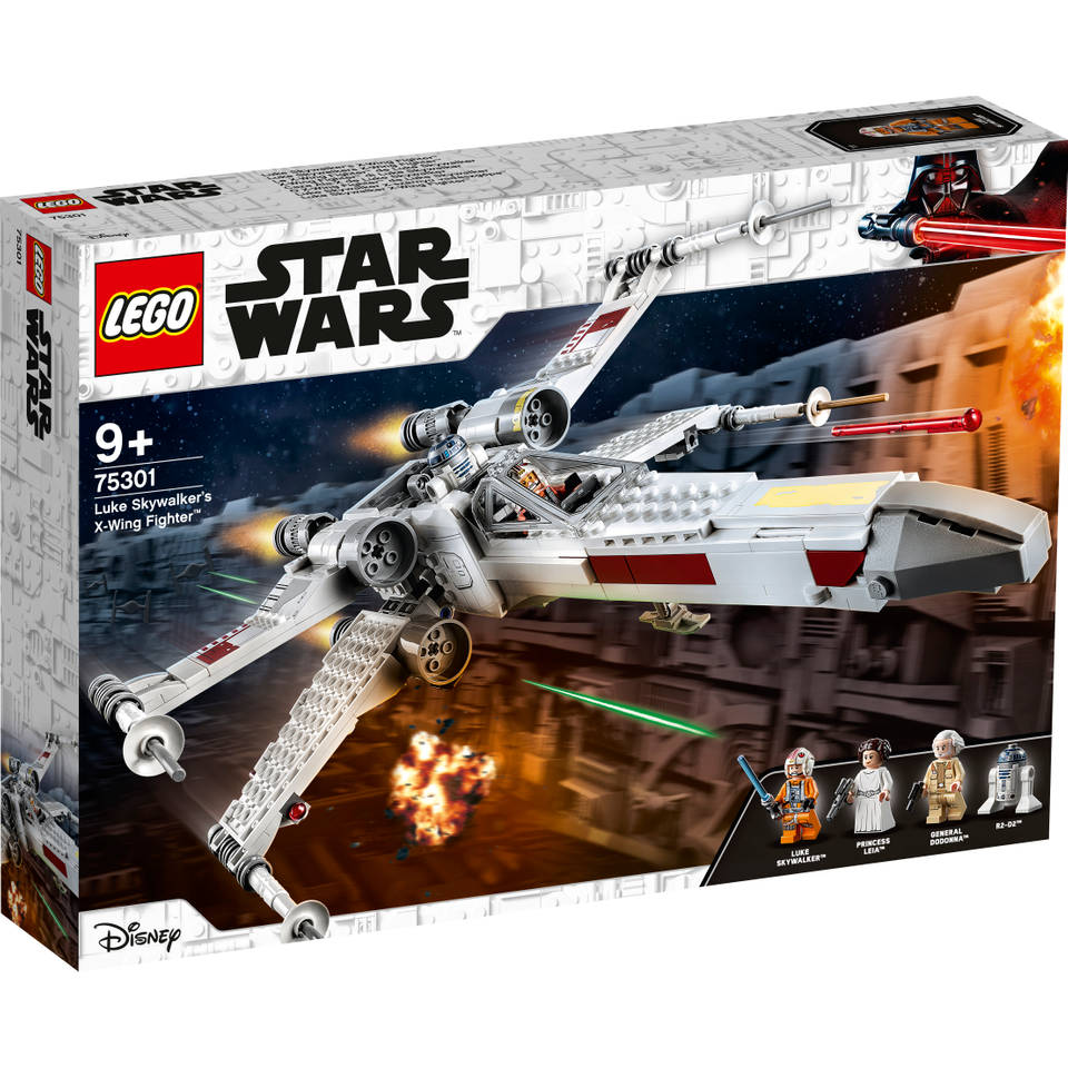 Gezamenlijk Schrijf een brief een beetje LEGO Star Wars Luke Skywalkers X-Wing Fighter 75301