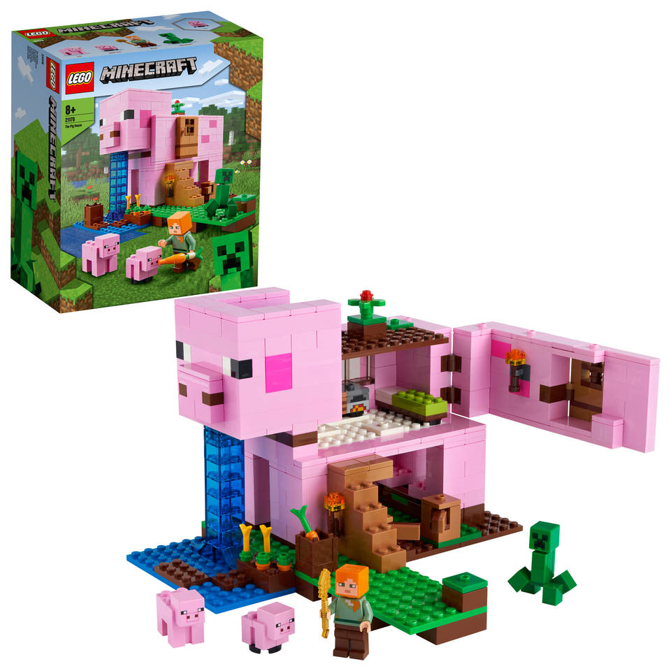 LEGO Minecraft het varkenshuis 21170
