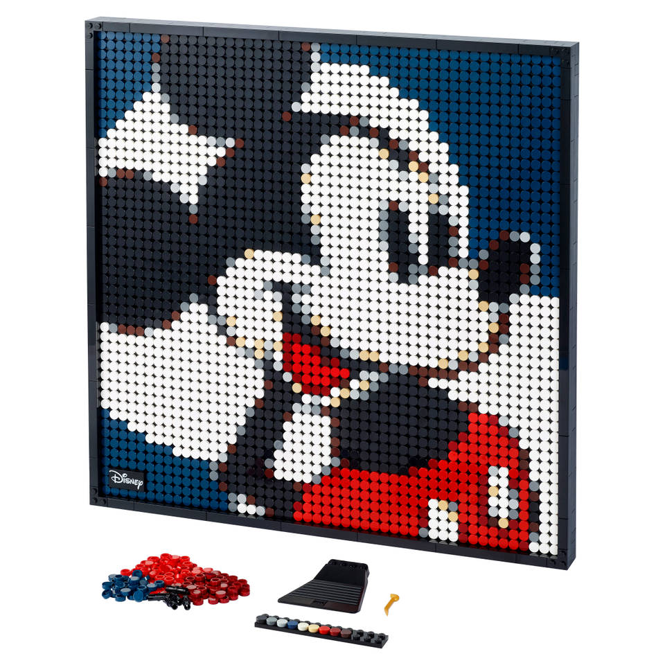 doen alsof Verscherpen Dicteren LEGO Art Disney Mickey Mouse 31202