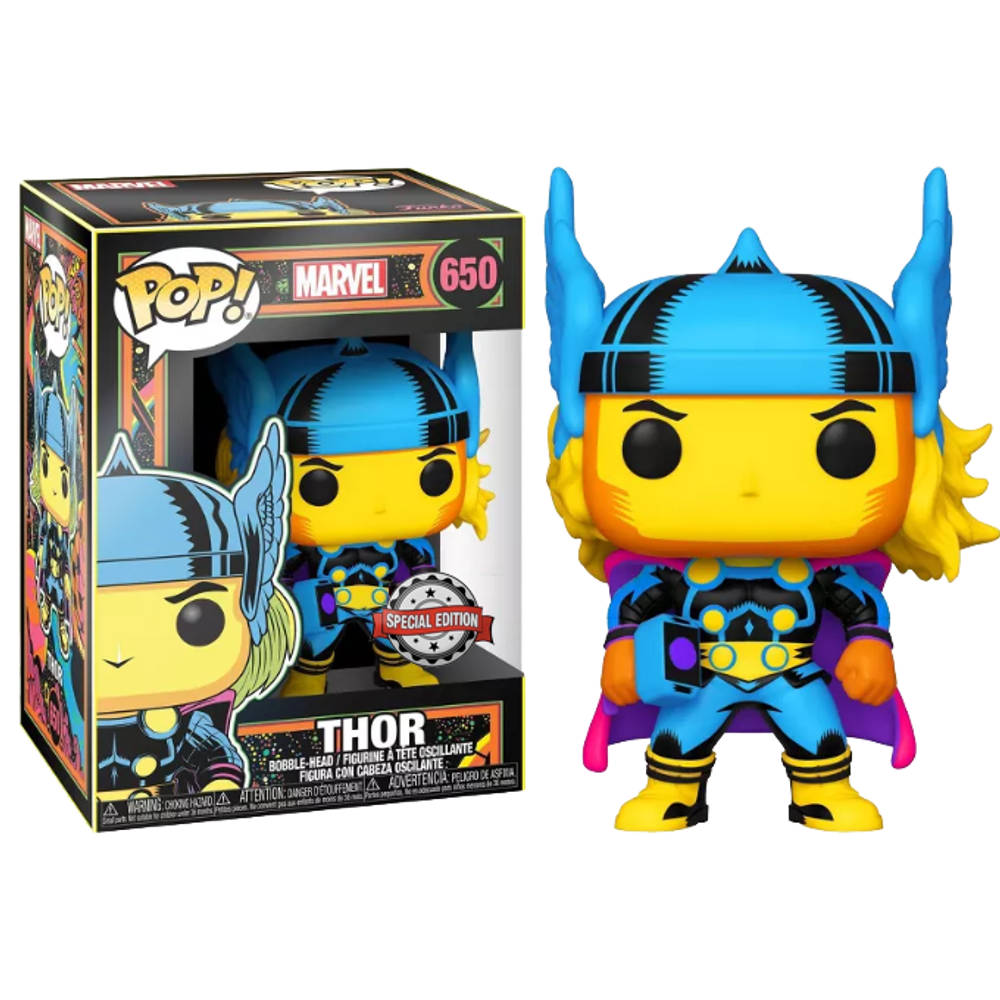 Funko Pop! figuur Black Light Thor Special Edition