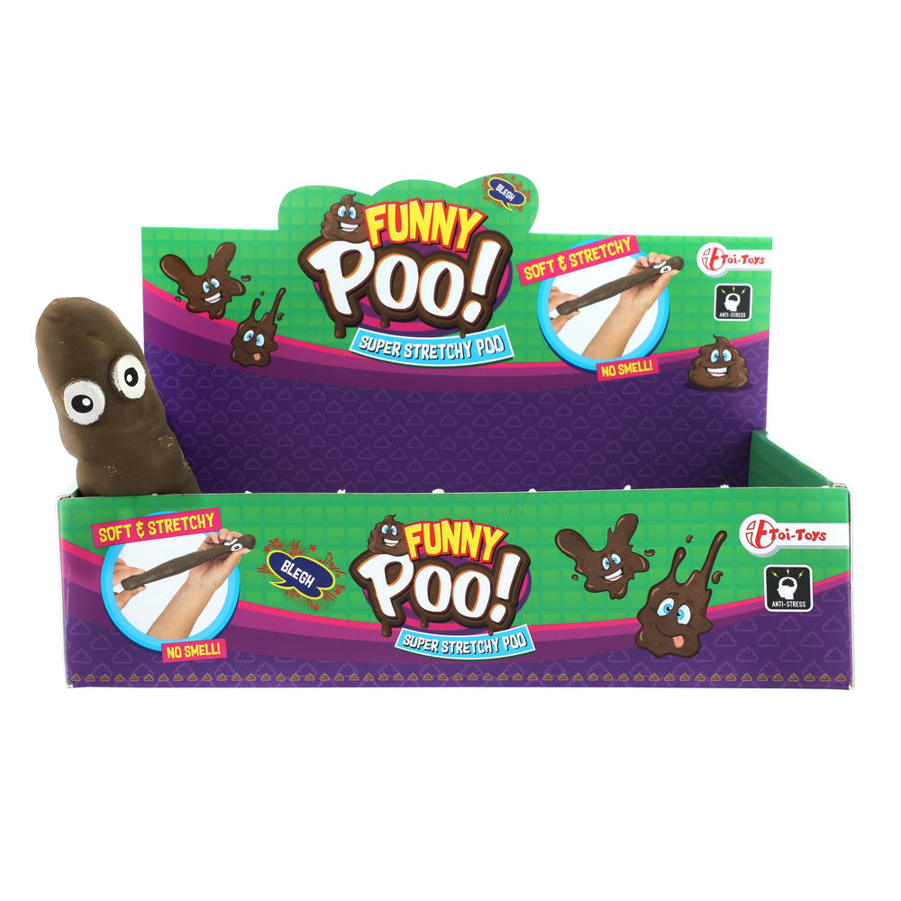 Funny Poo super rekbare anti stressdrol