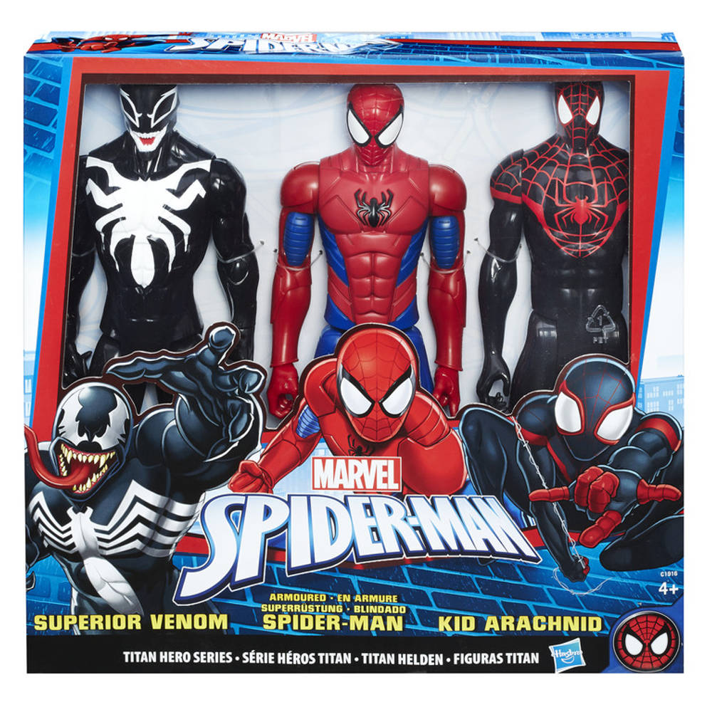 Spider-Man Titan Series figuur 3-pack