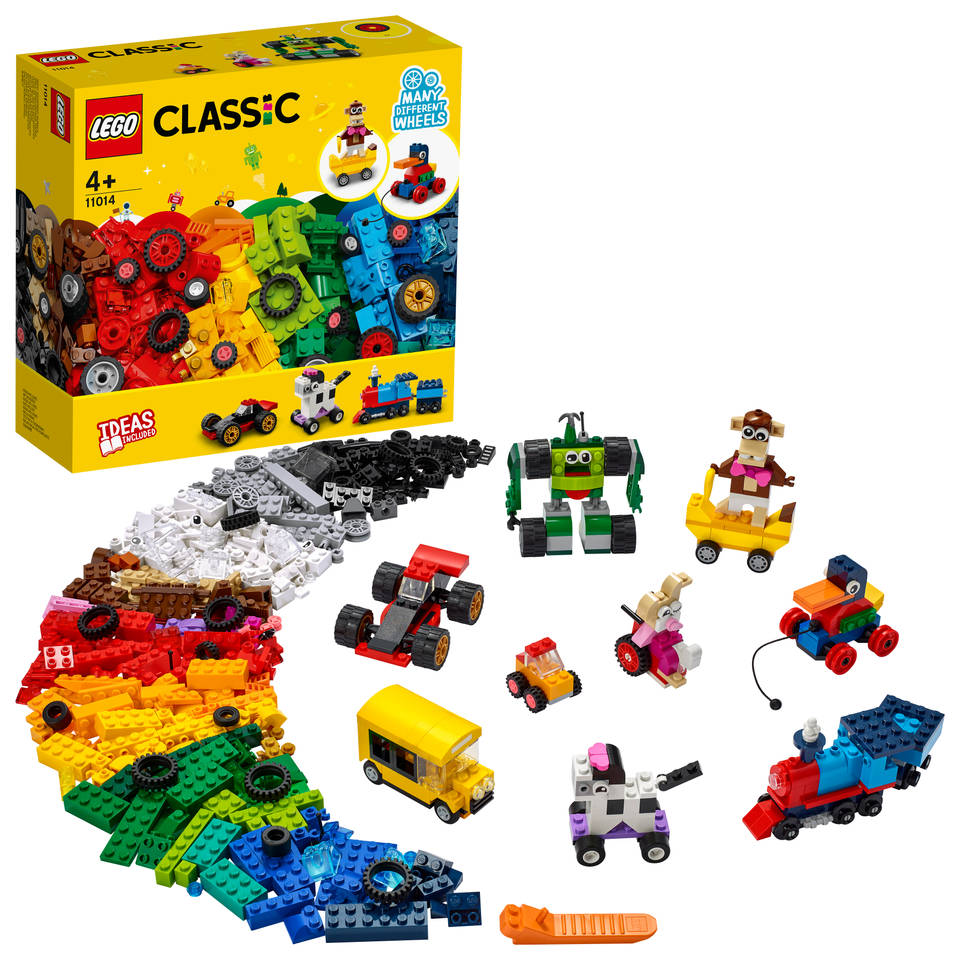 LEGO Classic stenen en wielen 11014