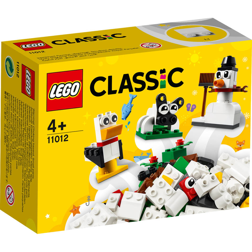 Diakritisch onenigheid Regeren LEGO Classic creatieve witte stenen 11012