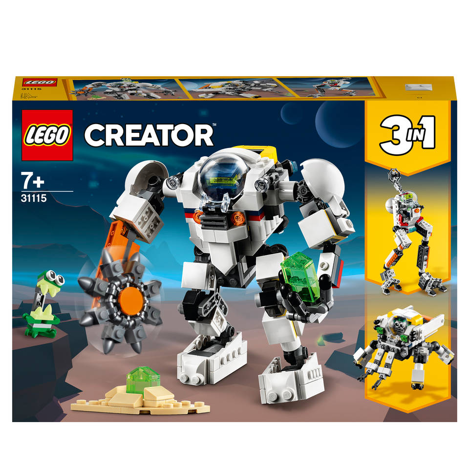 LEGO Creator ruimtemijnbouw mecha 31115