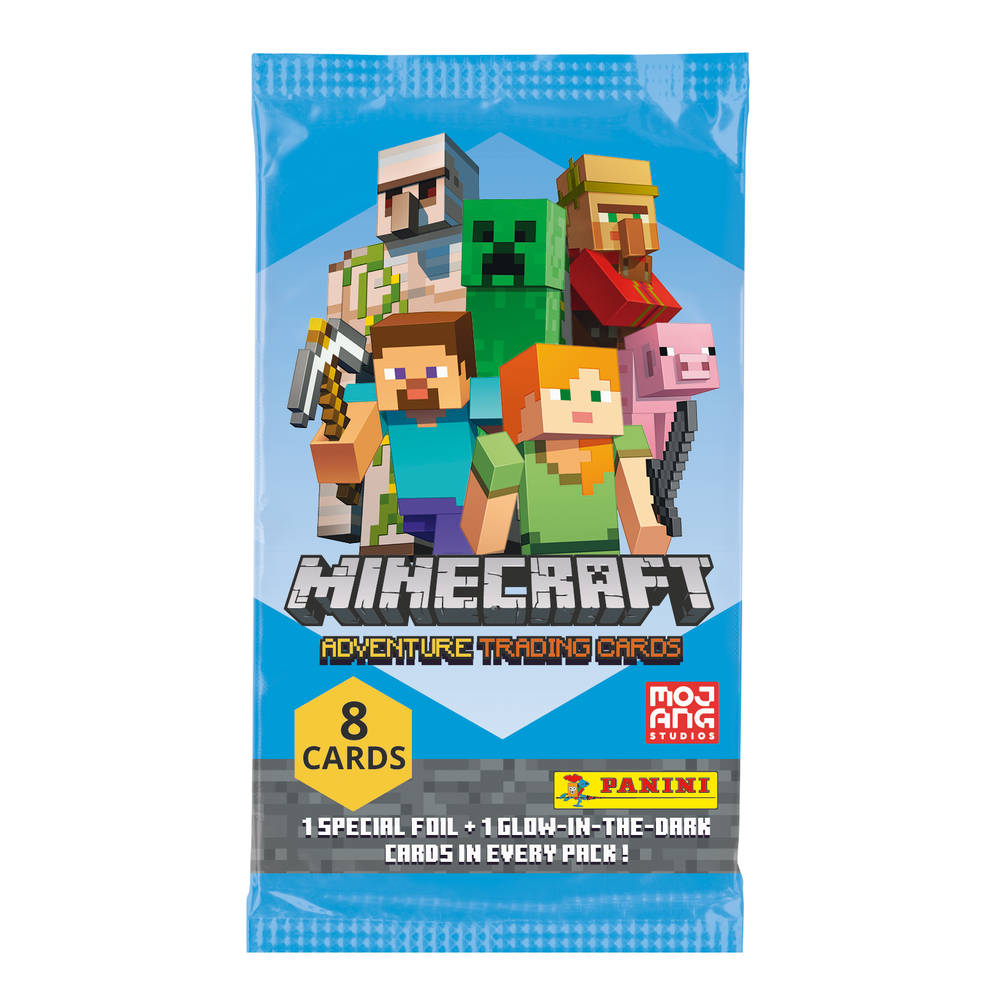 Minecraft Adventure Trading Card Game booster