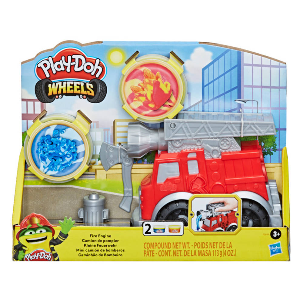 Vergevingsgezind smokkel Productie Play-Doh Wheels brandweerwagen