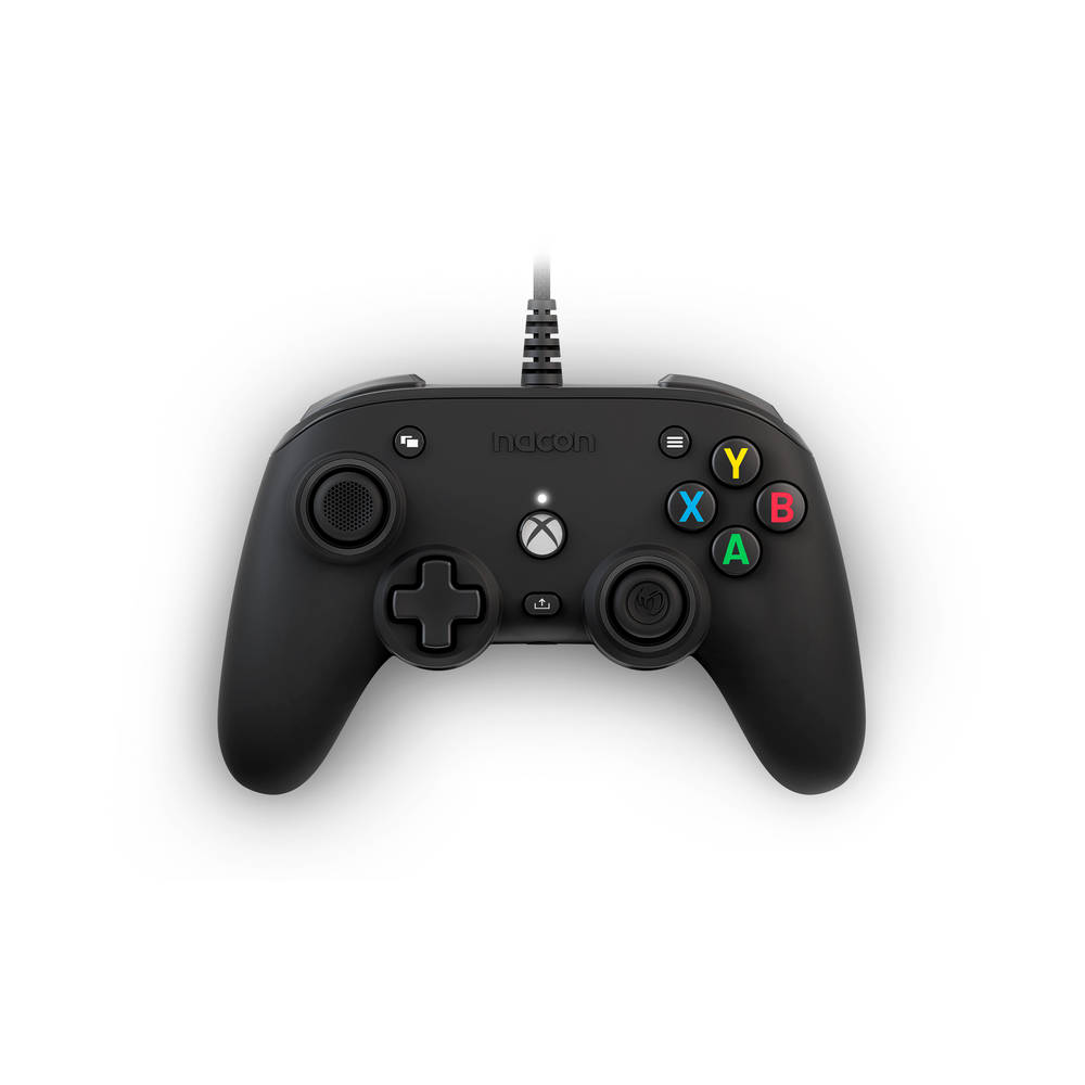 Nacon Compact Pro Xbox bedrade controller - zwart
