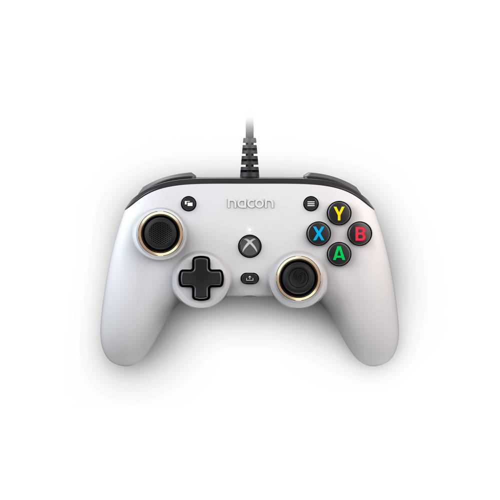 Nacon Compact Pro Xbox bedrade controller - wit