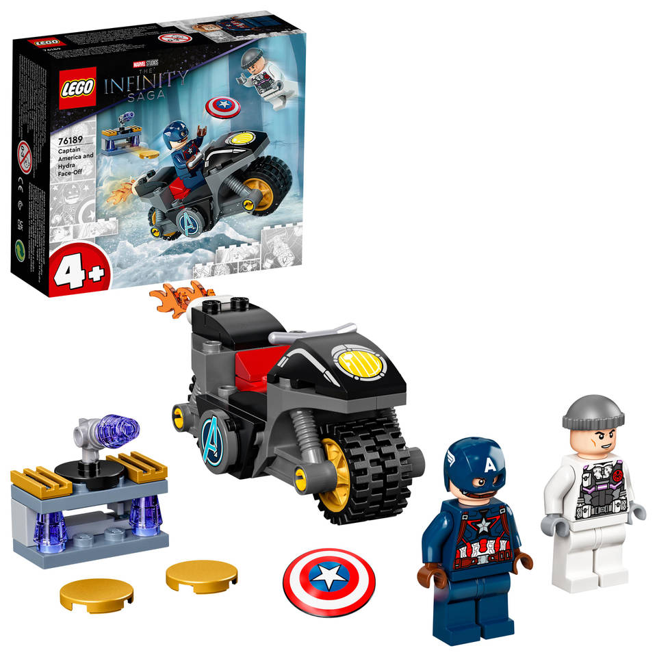LEGO Marvel Captain America Hydra confrontatie 76189