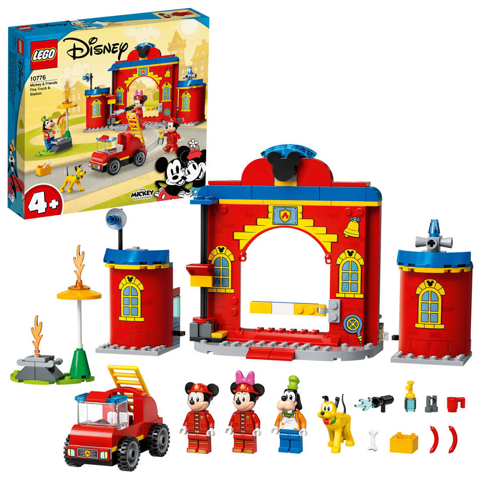 LEGO Disney Mickey & Friends brandweerkazerne & auto 10776