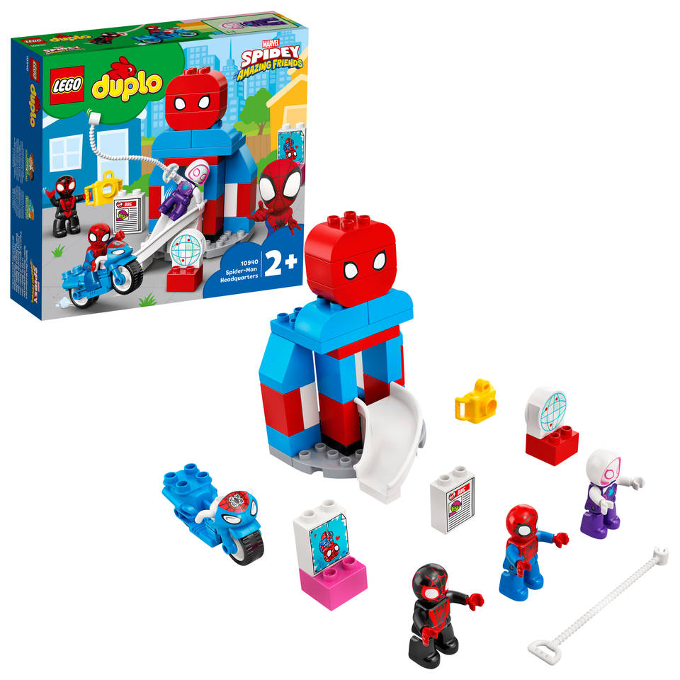 LEGO DUPLO Spidey and His Amazing Friends hoofdkwartier 10940