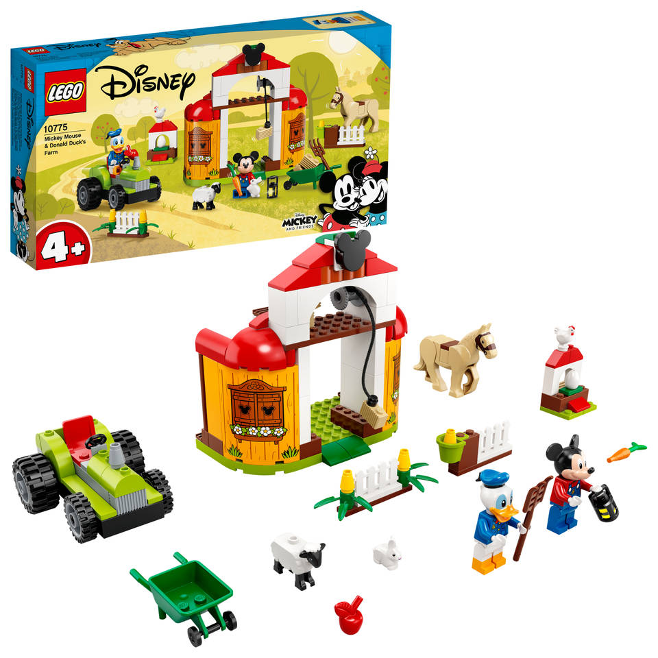 LEGO Disney Mickey Mouse en Donald Duck boerderij 10775