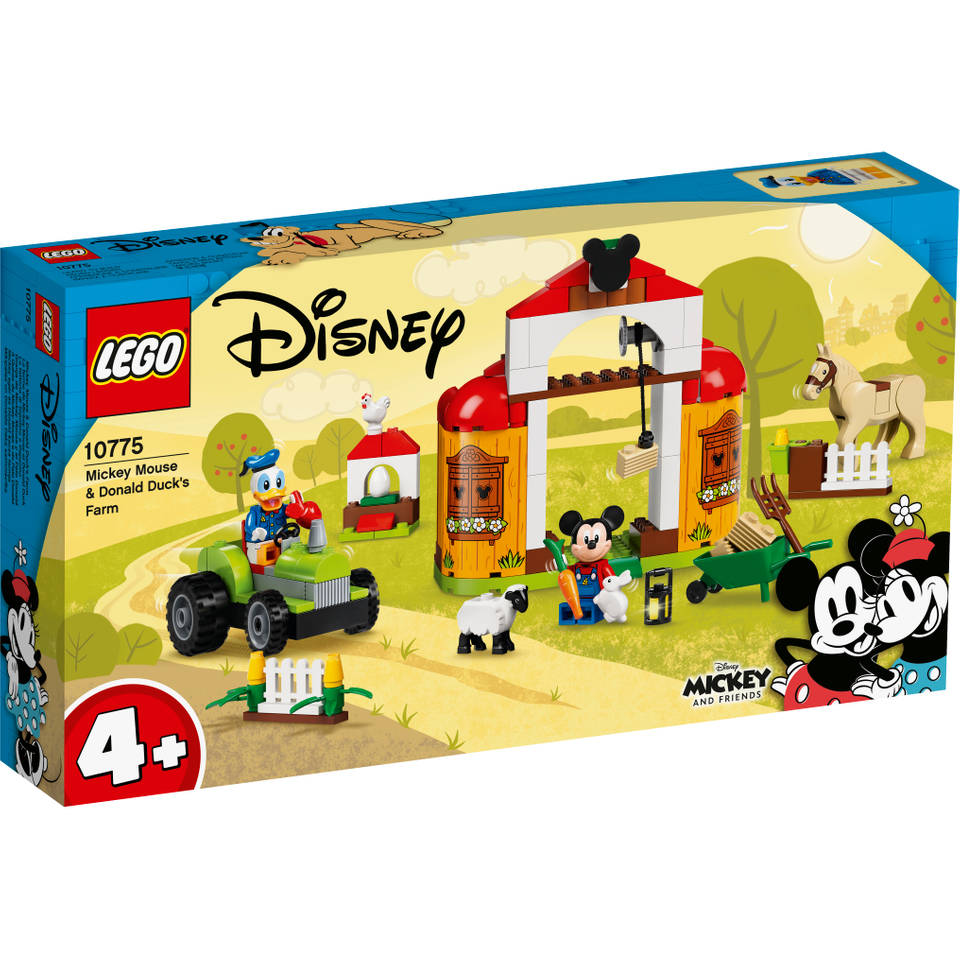 zege De andere dag Economisch LEGO Disney Mickey Mouse en Donald Duck boerderij 10775