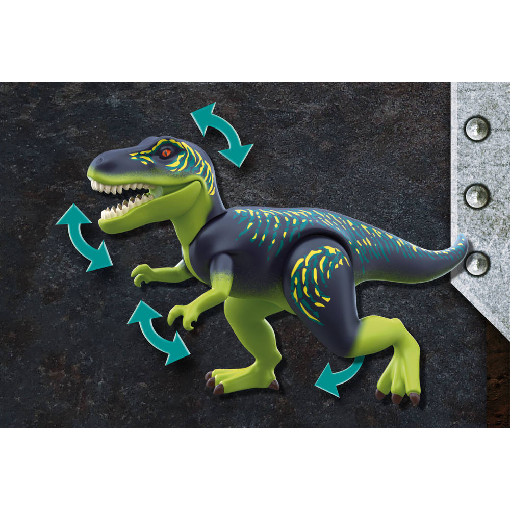 loyaliteit Plagen Elektricien PLAYMOBIL Dino Rise T-Rex gevecht der giganten 70624