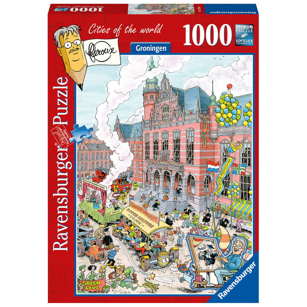 Ravensburger puzzel Fleroux Groningen - 1000 stukjes