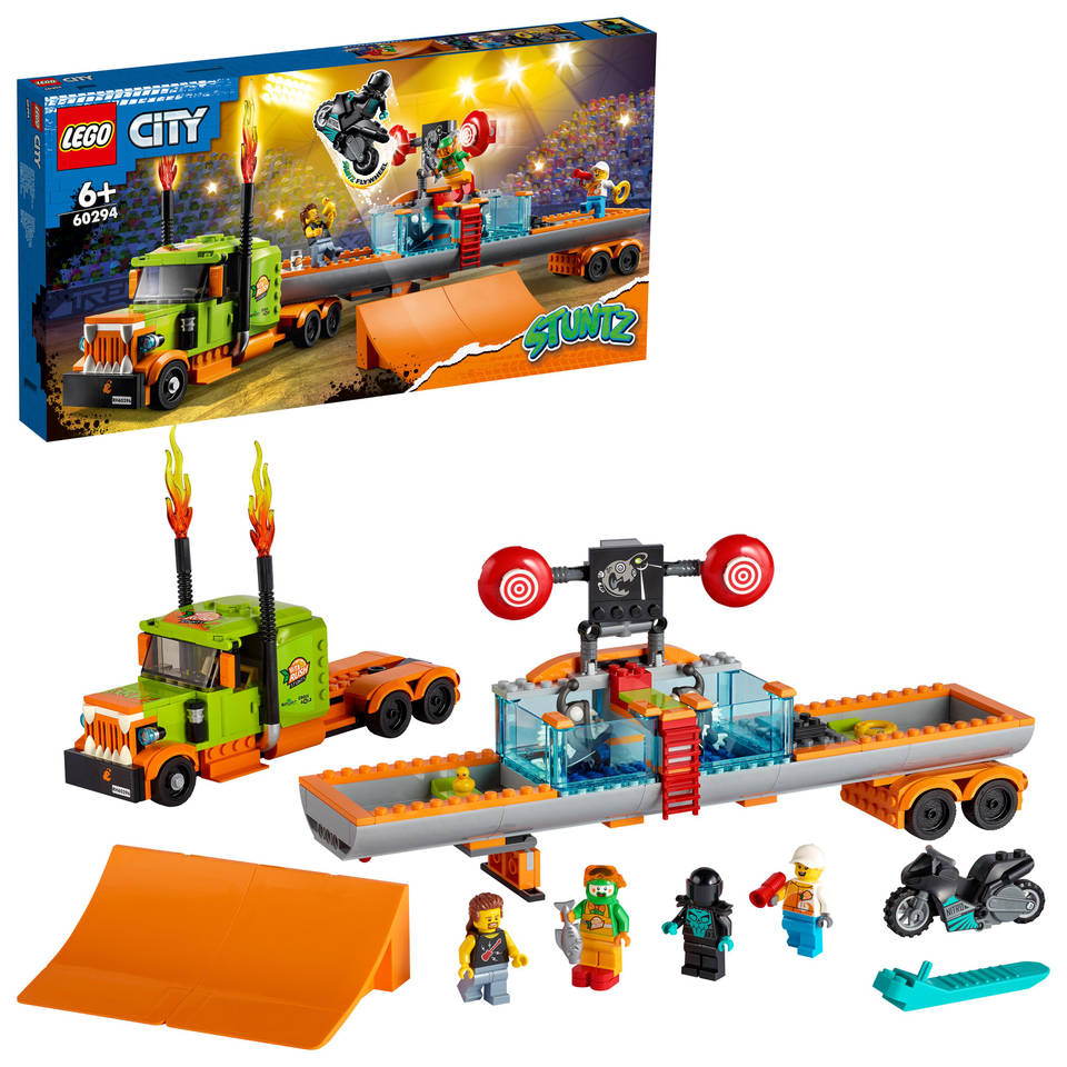 LEGO City stunt show truck 60294
